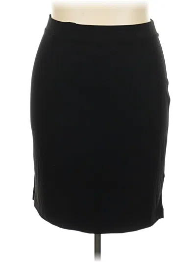 Pre-owned Dana Buchman Casual Skirt In Black