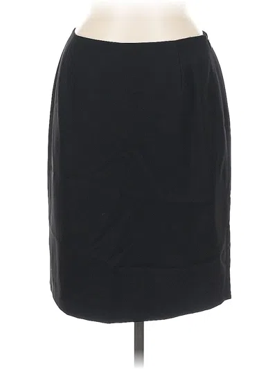 Pre-owned Dana Buchman Casual Skirt In Black
