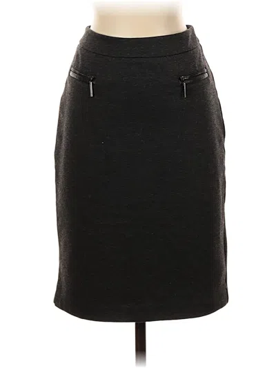 Pre-owned Dana Buchman Casual Skirt In Black