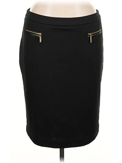 Pre-owned Dana Buchman Casual Skirt In Black