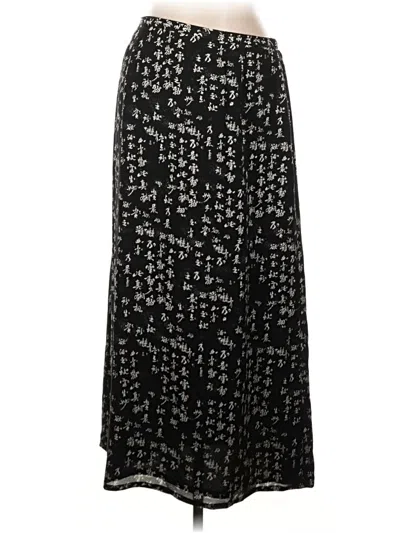 Pre-owned Dana Buchman Casual Skirt In Black
