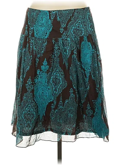 Pre-owned Dana Buchman Casual Skirt In Blue