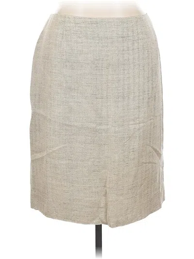 Pre-owned Dana Buchman Casual Skirt In Brown