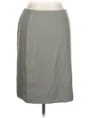 Dana Buchman Casual Skirt In Gray