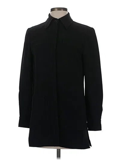 Pre-owned Dana Buchman Coat In Black
