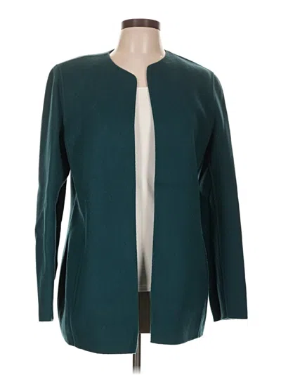 Pre-owned Dana Buchman Coat In Teal