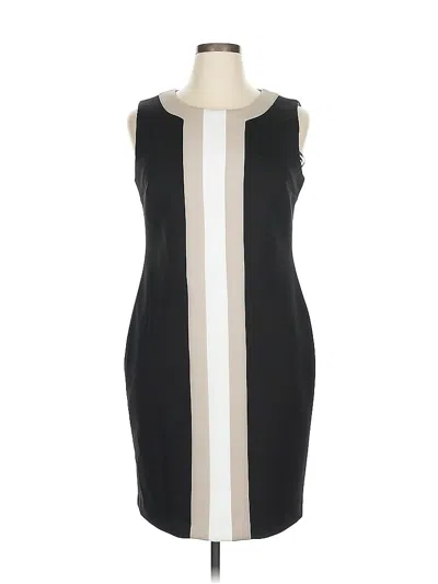 Pre-owned Dana Buchman Cocktail Dress In Black