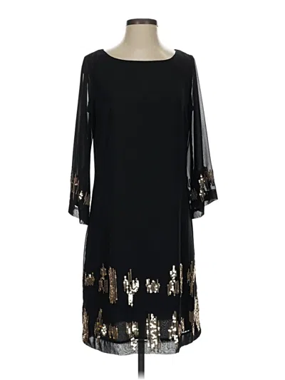 Pre-owned Dana Buchman Cocktail Dress In Black