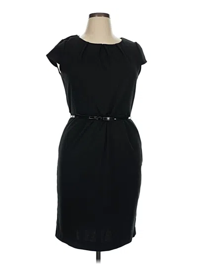 Pre-owned Dana Buchman Cocktail Dress In Black