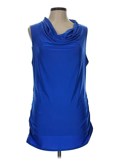 Pre-owned Dana Buchman Cocktail Dress In Blue