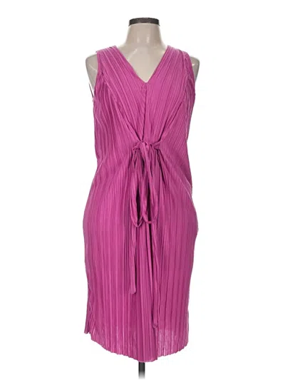 Pre-owned Dana Buchman Cocktail Dress In Pink
