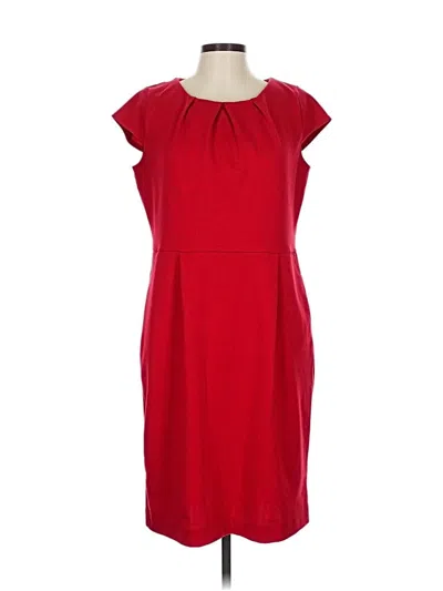 Pre-owned Dana Buchman Cocktail Dress In Red