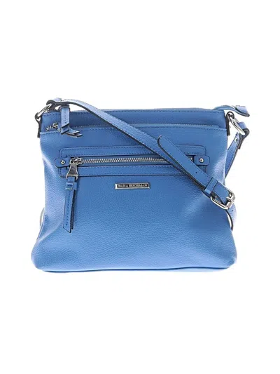 Pre-owned Dana Buchman Crossbody Bag In Blue