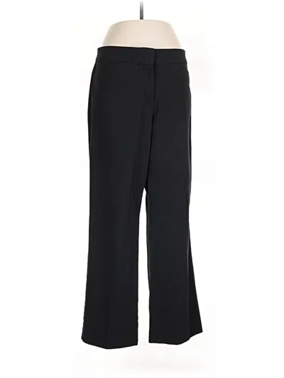 Pre-owned Dana Buchman Dress Pants In Black