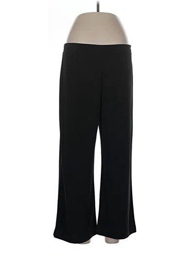 Pre-owned Dana Buchman Dress Pants In Black