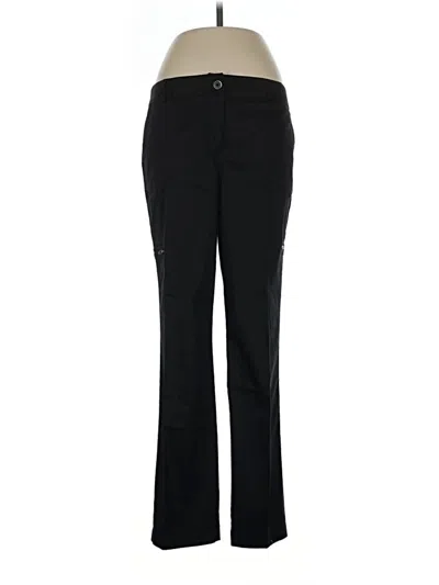 Pre-owned Dana Buchman Dress Pants In Black