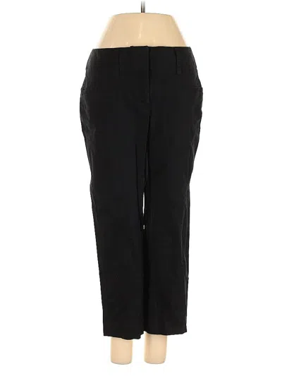 Pre-owned Dana Buchman Dress Pants In Black