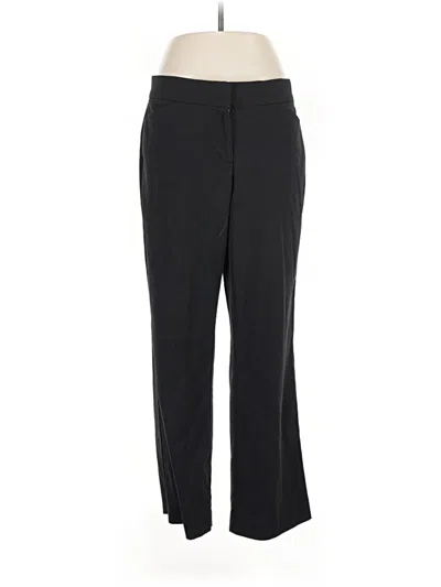 Pre-owned Dana Buchman Dress Pants In Black