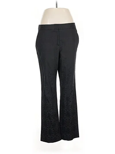 Pre-owned Dana Buchman Dress Pants In Black