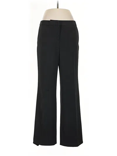 Pre-owned Dana Buchman Dress Pants In Black