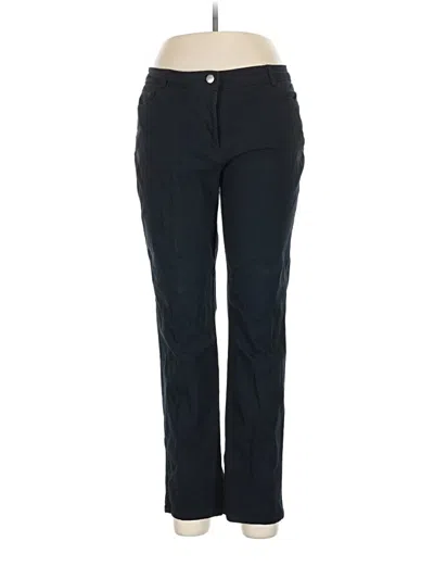 Pre-owned Dana Buchman Dress Pants In Black