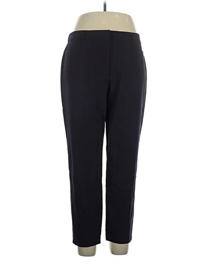 Pre-owned Dana Buchman Dress Pants In Black