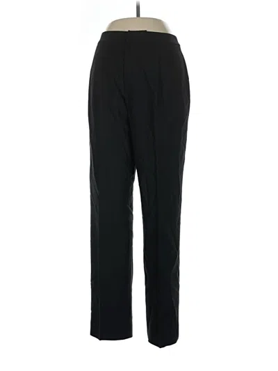 Pre-owned Dana Buchman Dress Pants In Black
