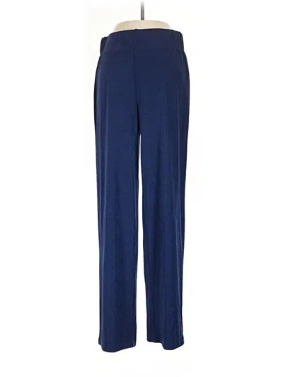 Pre-owned Dana Buchman Dress Pants In Blue