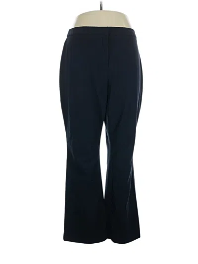 Pre-owned Dana Buchman Dress Pants In Blue