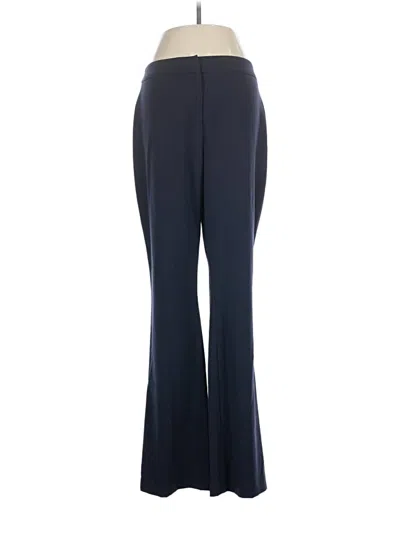 Pre-owned Dana Buchman Dress Pants In Blue