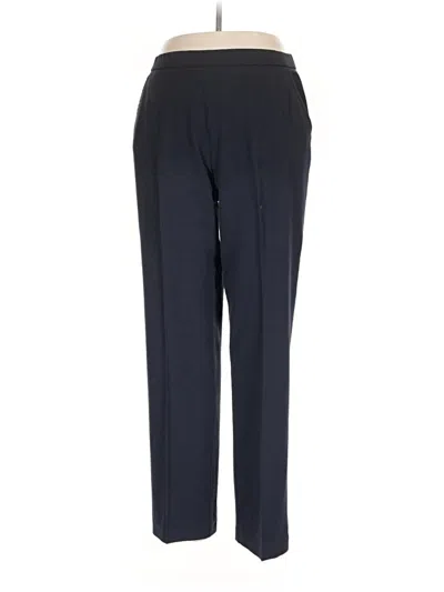 Pre-owned Dana Buchman Dress Pants In Blue