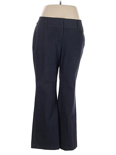 Pre-owned Dana Buchman Dress Pants In Blue