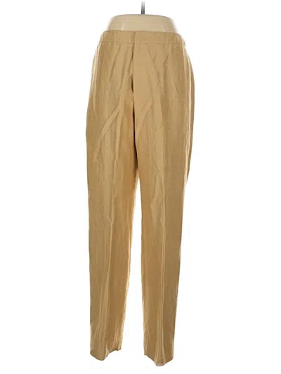 Pre-owned Dana Buchman Dress Pants In Brown