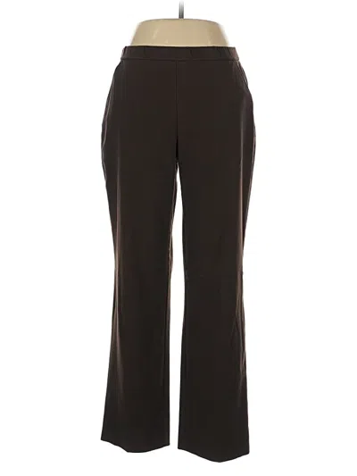 Pre-owned Dana Buchman Dress Pants In Brown