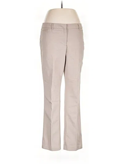 Pre-owned Dana Buchman Dress Pants In Brown