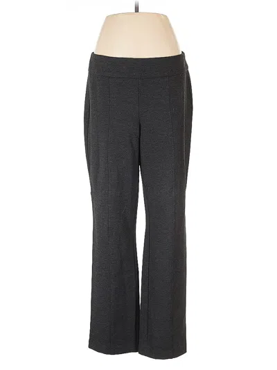 Pre-owned Dana Buchman Dress Pants In Gray