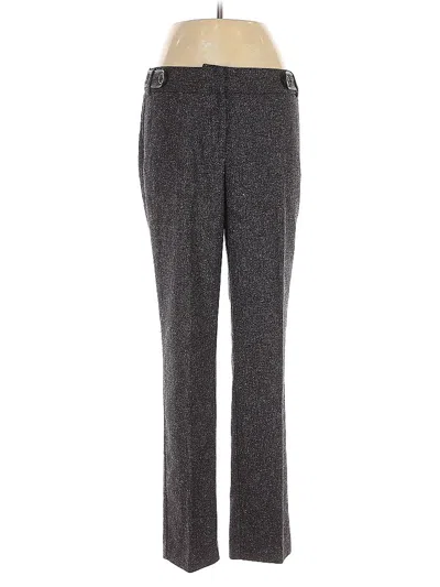Pre-owned Dana Buchman Dress Pants In Gray