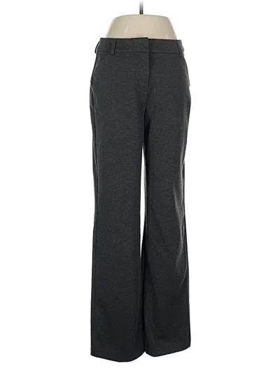 Pre-owned Dana Buchman Dress Pants In Gray