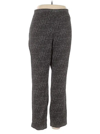 Pre-owned Dana Buchman Dress Pants In Gray