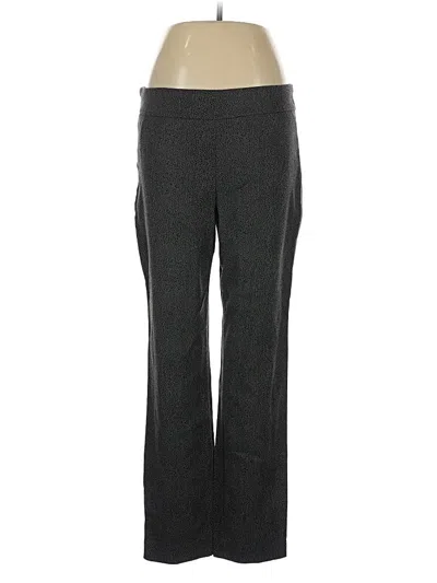 Pre-owned Dana Buchman Dress Pants In Gray