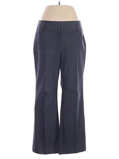 Pre-owned Dana Buchman Dress Pants In Gray