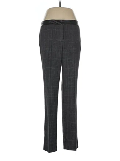 Pre-owned Dana Buchman Dress Pants In Gray