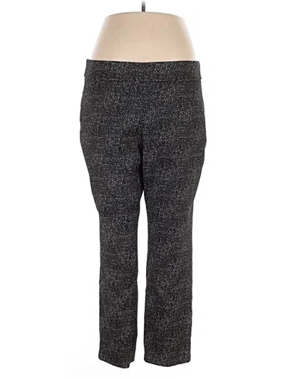 Pre-owned Dana Buchman Dress Pants In Gray
