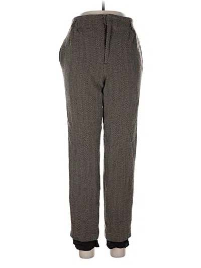 Pre-owned Dana Buchman Dress Pants In Gray