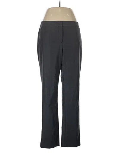 Pre-owned Dana Buchman Dress Pants In Gray