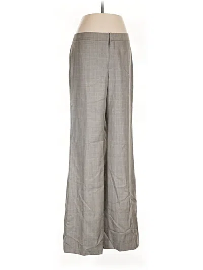 Pre-owned Dana Buchman Dress Pants In Gray