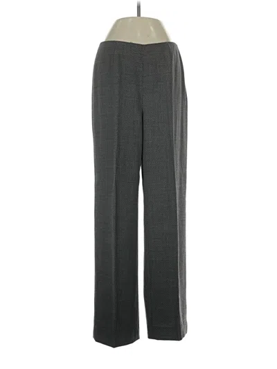 Pre-owned Dana Buchman Dress Pants In Gray
