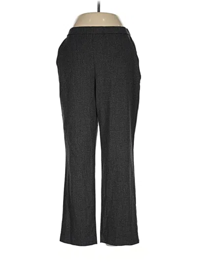 Pre-owned Dana Buchman Dress Pants In Gray