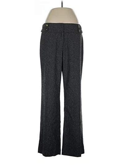 Pre-owned Dana Buchman Dress Pants In Gray