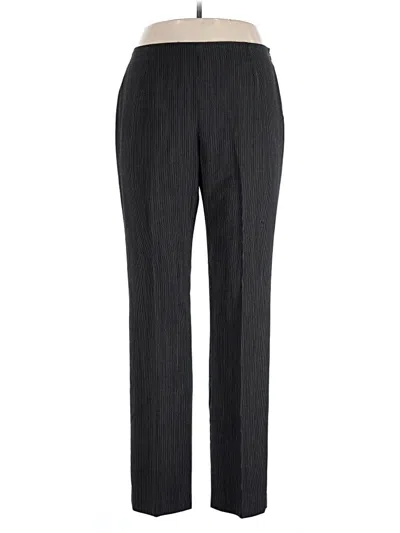 Pre-owned Dana Buchman Dress Pants In Gray